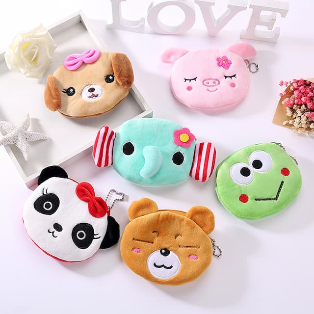 Cute wallet, card holder, key bag, coins, small bag, wholesale, Birthday gift