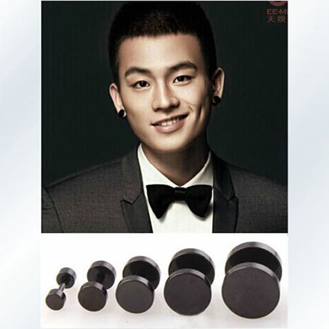 Fashionable earrings, set, Korean style, wholesale, ebay